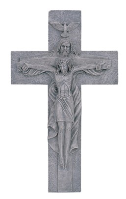 15" Crucifix Atrio high Stone | GSC Imports