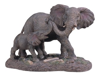 Elephant, Mom and Baby | GSC Imports