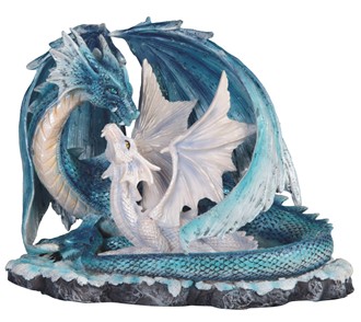 7" Blue Dragon with Baby | GSC Imports