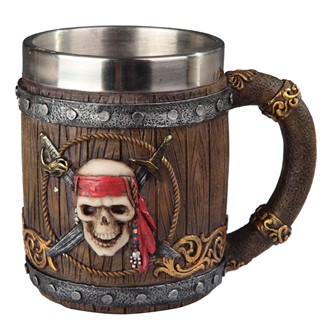 Skull/Pirate Mug | GSC Imports