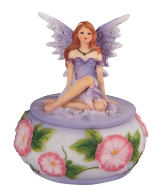 Purple Fairy Trinket Box | GSC Imports