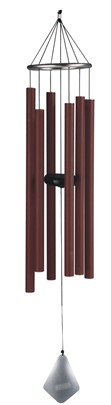 43" Tuned Traditional Brown Chime | GSC Imports