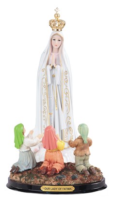 16" Our Lady of Fatima with Children | GSC Imports