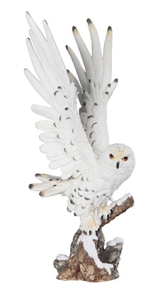 17" Snowy Owl Wings Up | GSC Imports