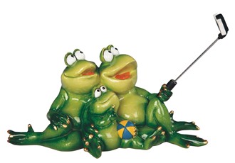 9 1/4" Frog Family Selfie | GSC Imports