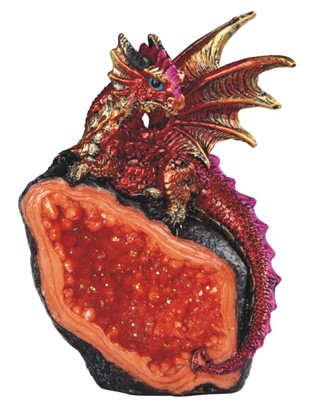 4" Red Dragon on Crystal | GSC Imports