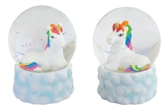 3 1/4" Unicorn Snow Globe Set | GSC Imports