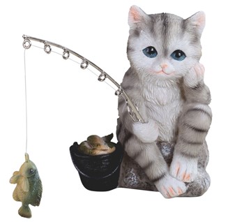 Cat Tabby Fishing | GSC Imports
