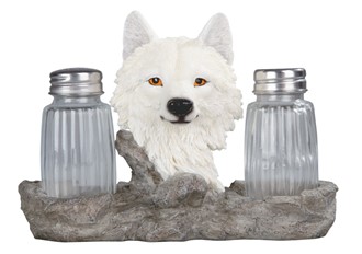 Wolf White Salt & Pepper | GSC Imports