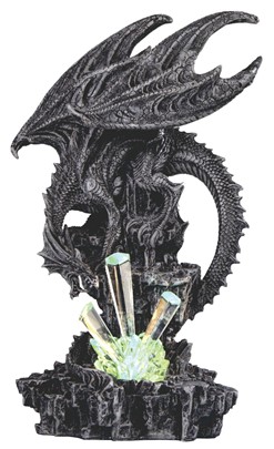 LED Silver Dragon with Icicle | GSC Imports