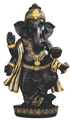 Black Ganesha with Mushak | GSC Imports