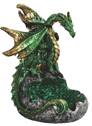 Green Dragon Incense Burner | GSC Imports
