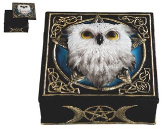 Snow Owl Trinket Box | GSC Imports