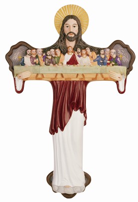 15" Crucifixion Jesus/Lasst Supper