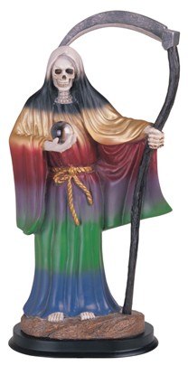 12" Santa Muerte Rainbow