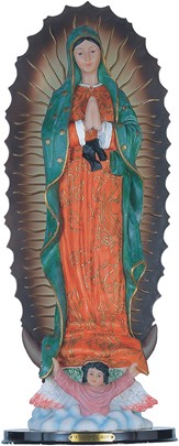 Large-scale 24" Our Lady of Guadalupe