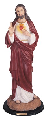 Large-scale 24" Sacred Heart of Jesus