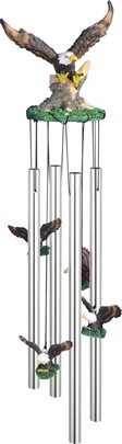 Eagle Round Top Wind Chime