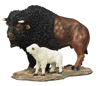 Buffalo with Baby