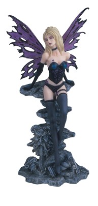Purple Fairy with Gargoyle