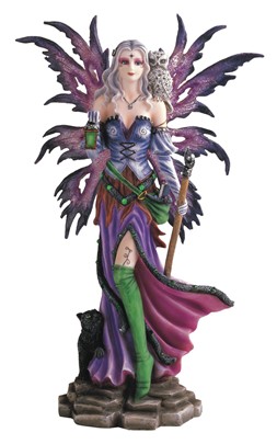 Purple Fairy with Lantern