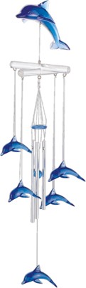 Dolphin Acrylic Wind Chime