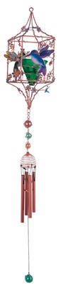 Hummingbird Candle Holder Wind Chime