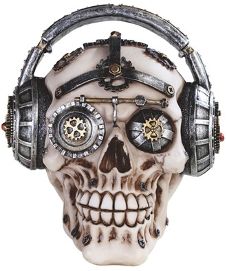 Robotic Skull with Headset