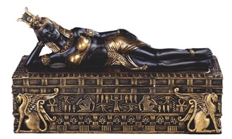 Egyptian Queen Cleopatra Trinket Box