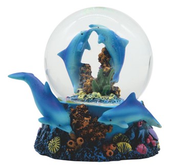 Dolphin Snow Globe