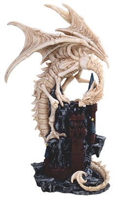 Dragon Skeleton with Castle