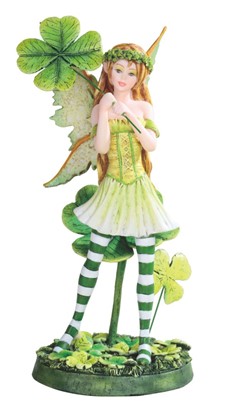 Fairy with Clovers
