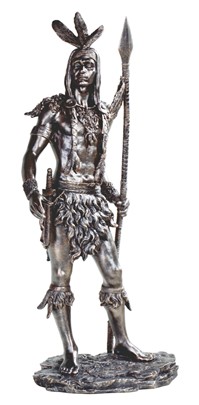 Indian Worrior with Spear