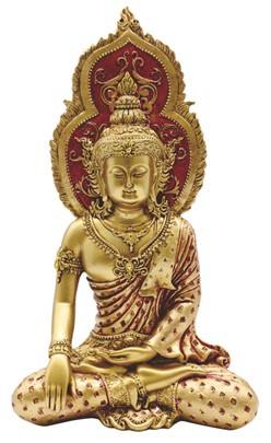 Buddha in Gold Color -Earth Touching