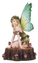 View Earth Fairy on TreeTrunk