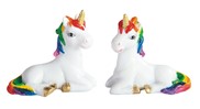 View Unicorn with Rainbow Mane Set