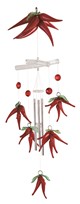 View Acrylic Mobile Chime -Red Pepper