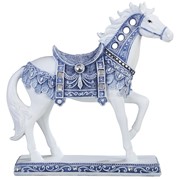 View Blue and White Mustang Horse