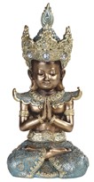 View Golden Thai Buddha Praying