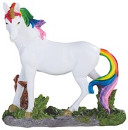 View Unicorn with Rainbow Mane