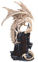 View Dragon Skeleton with Castle