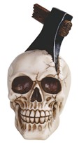 View Skull with Axe