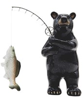 View Bear with Fish Rod
