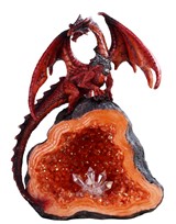 View Red Dragon with Crystal