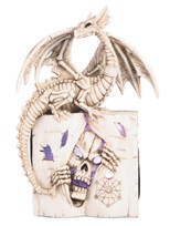 View LED Dragon on Skull Book of the Dead