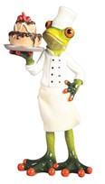 View Frog, Chef with Cake