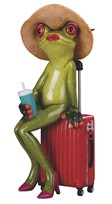 View Frog Lady on Suitcase