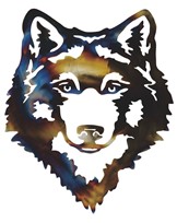 View Wolf Bust Wall Decoration