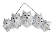 View Wolf Pack Wall Decoration
