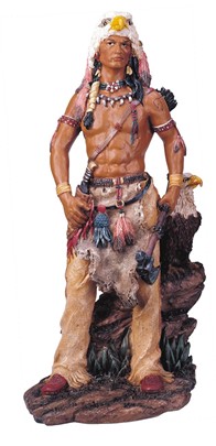 Indian Warrior with Eagle | GSC Imports